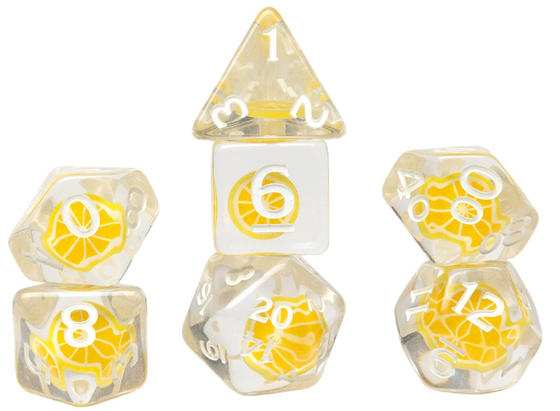 SD Fruit Slice Dice Set (Lemon) - Sirius Dice