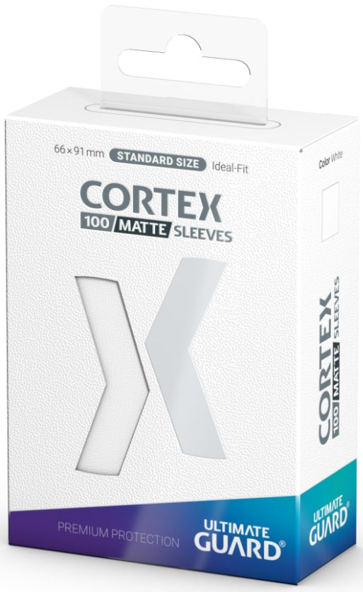 Ultimate Guard Cortex - 100CT Standard Size - White Matte Sleeves