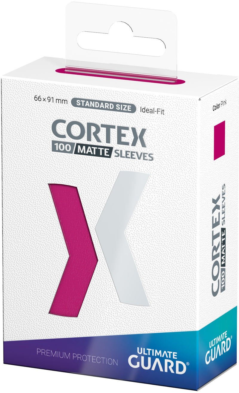 Ultimate Guard Cortex - 100CT Standard Size - Pink Matte Sleeves