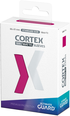 Ultimate Guard Cortex - 100CT Standard Size - Pink Matte Sleeves