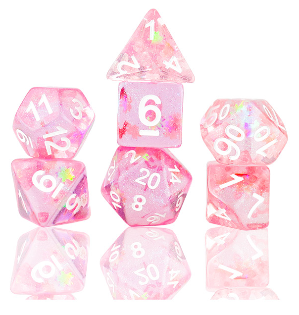 SD CELESTIAL AUTUMN DAWN DICE SET - Sirius Dice