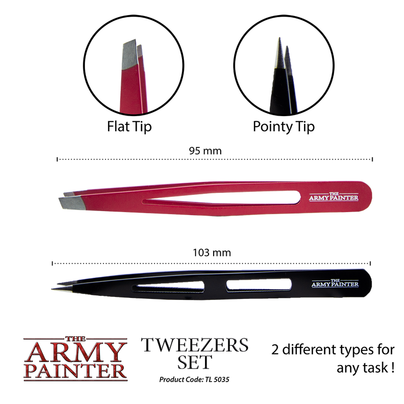 Tweezers Set: Miniatures & Model Tools