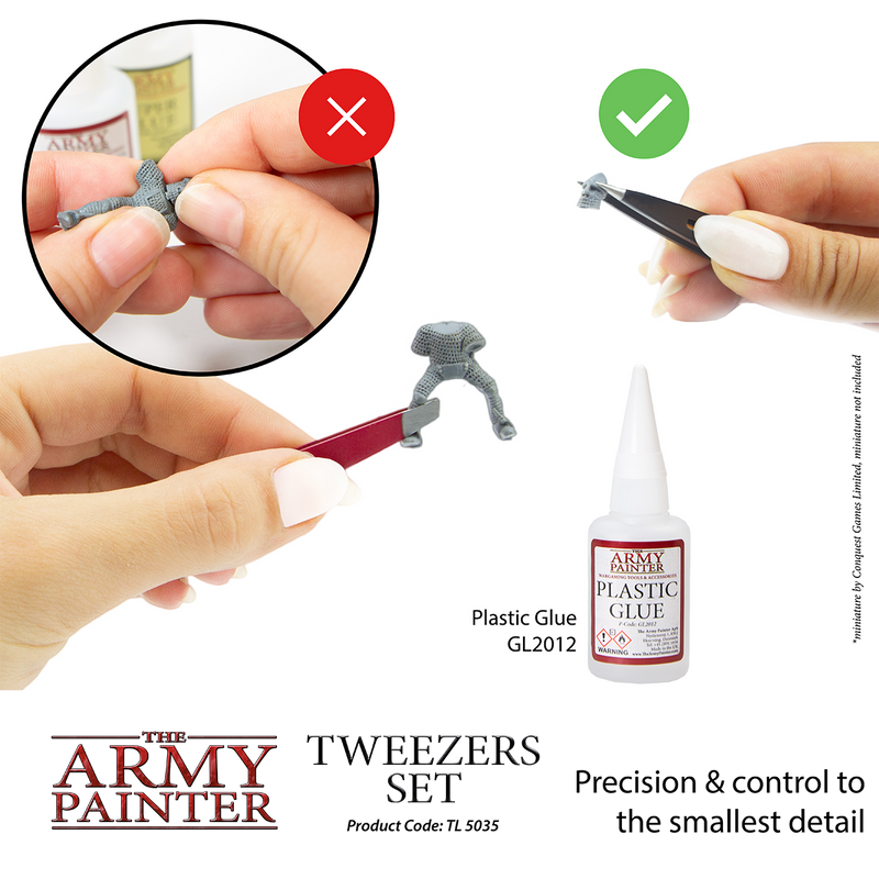 Tweezers Set: Miniatures & Model Tools