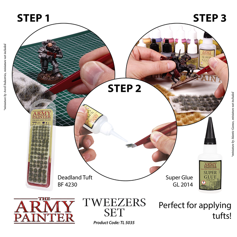 Tweezers Set: Miniatures & Model Tools