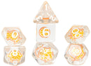 SD Fruit Slice Dice Set (Orange) - Sirius Dice