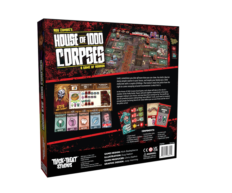 House Of 1000 Corpses - The Boardgame