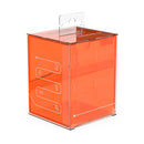 Ultimate Guard - Deck Case Boulder 100+ CLEAR Poppy Topaz