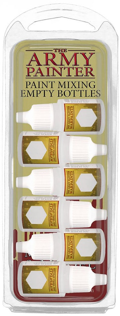 Empty Mixing Bottles: Miniatures & Model Tools