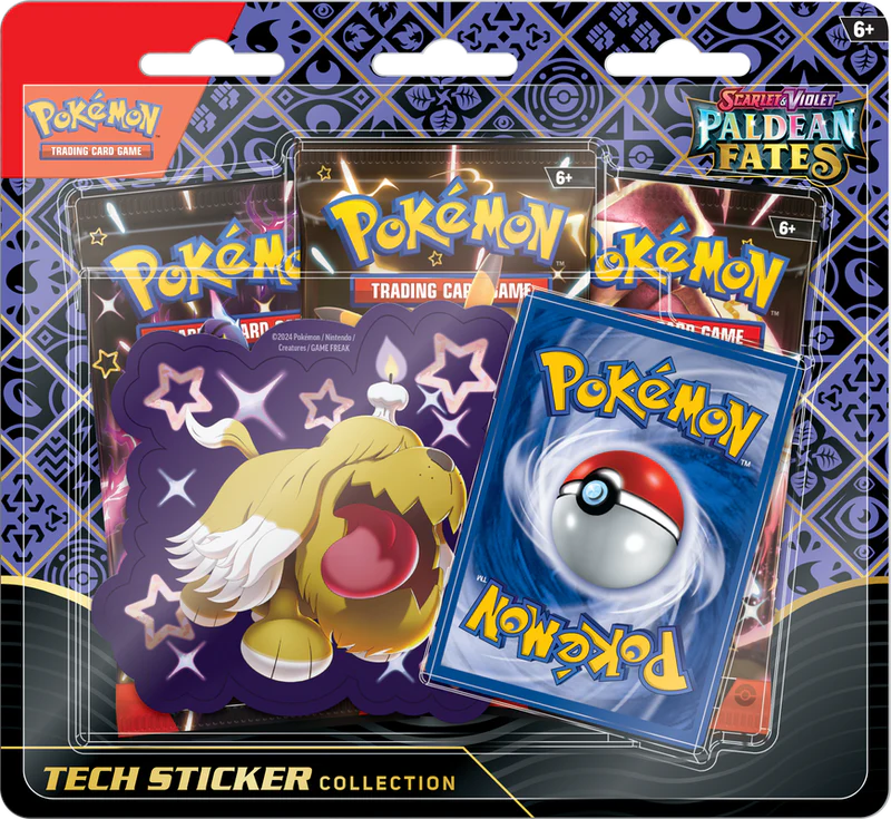 Scarlet & Violet: Paldean Fates - Tech Sticker Collection (Greavard)