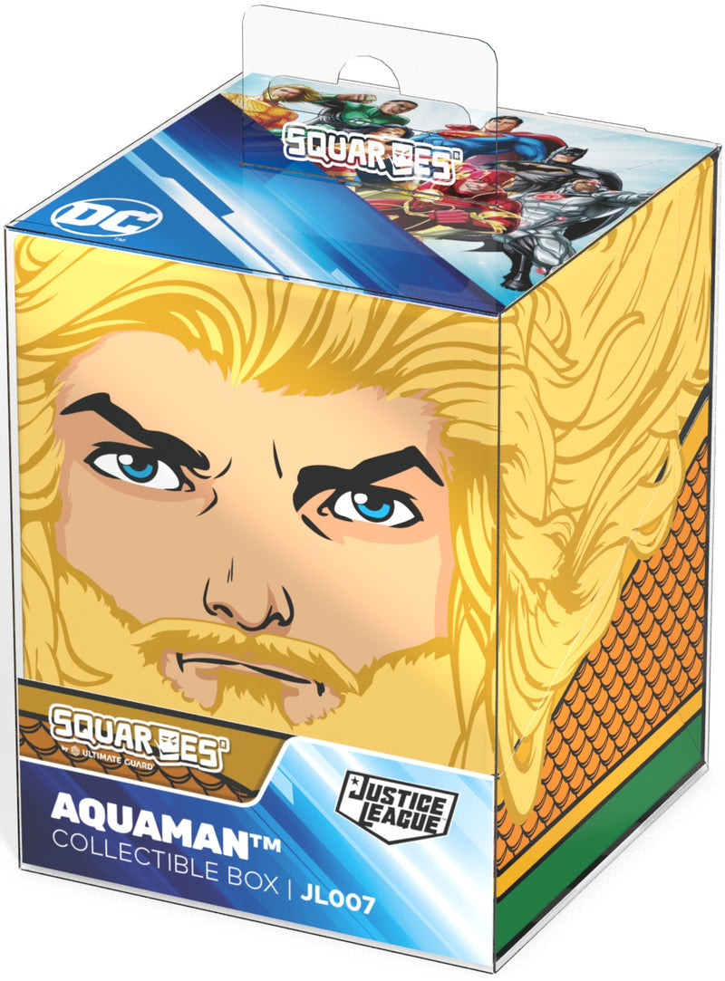 Squaroes Collectible Deck Box - DC Justice League: Aquaman (Ultimate Guard)