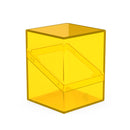 Ultimate Guard - Deck Case Boulder 100+ CLEAR Amber