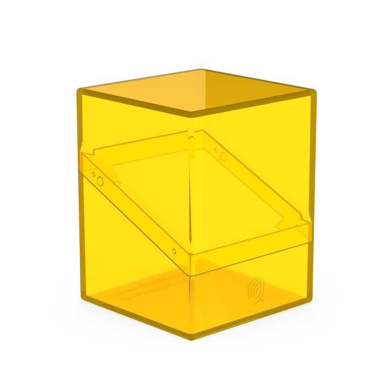 Ultimate Guard - Deck Case Boulder 100+ CLEAR Amber