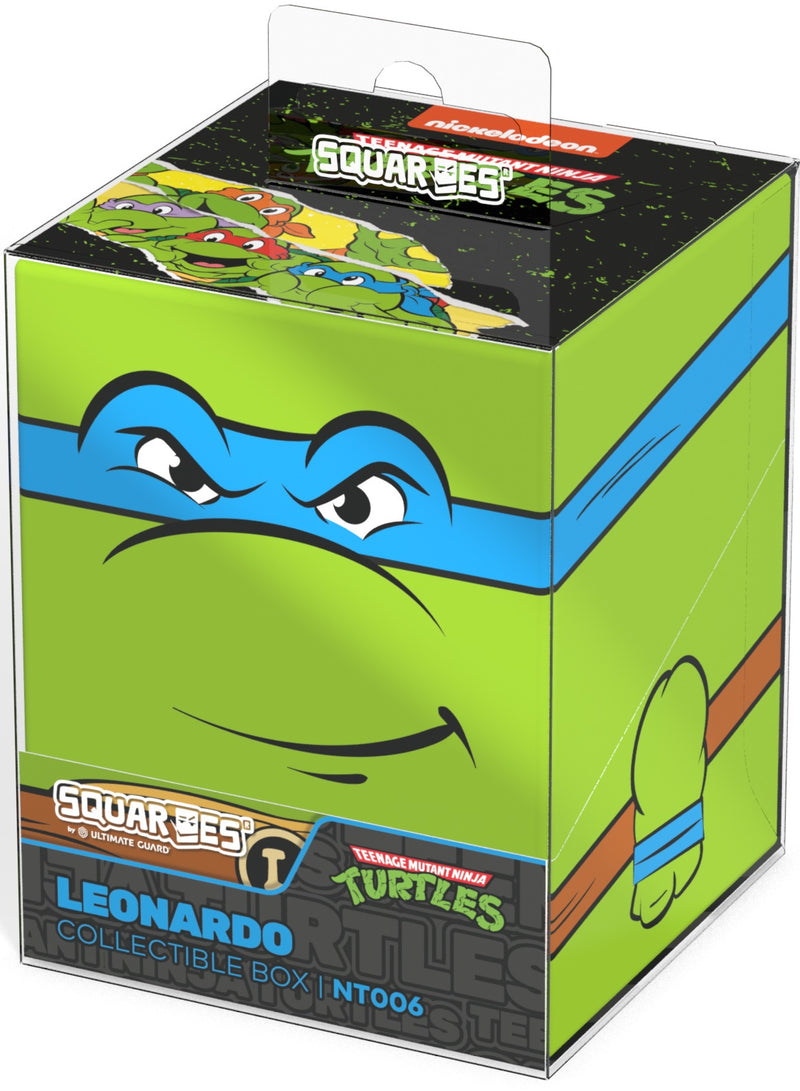 Squaroes Collectible Deck Box - TMNT Leonardo (Ultimate Guard)