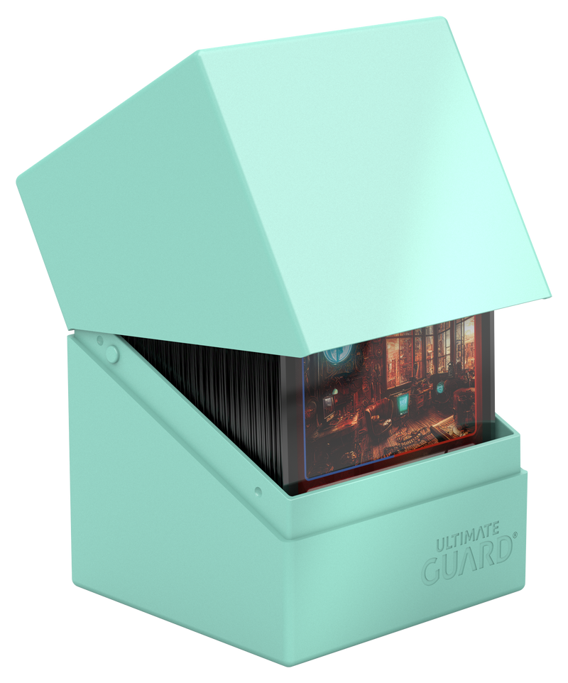Ultimate Guard - Deck Case Boulder 100+ Pastel Mint Green