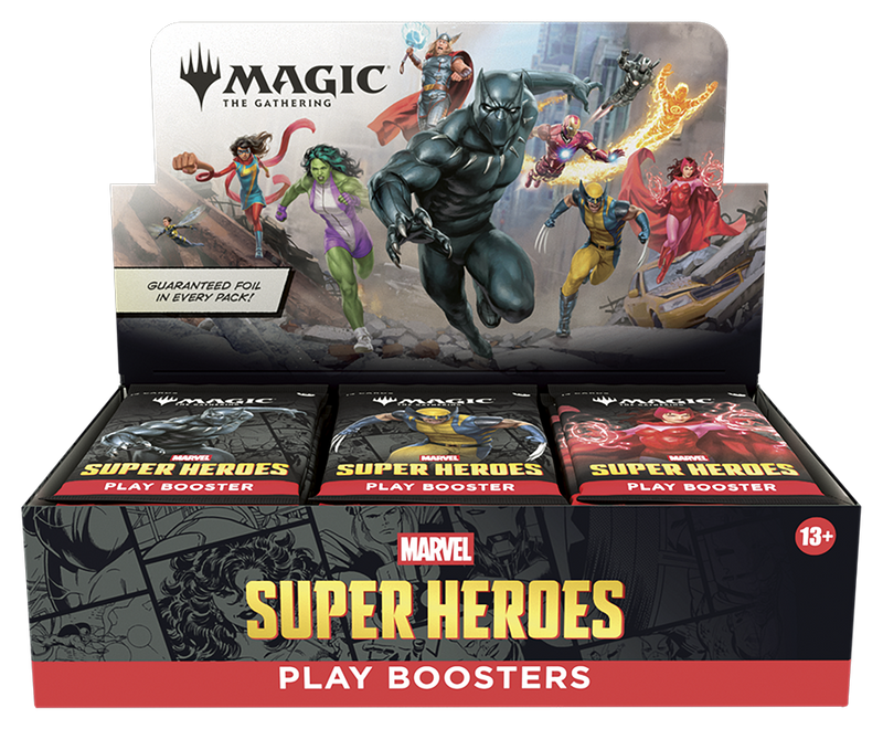 Marvel Super Heroes Play Booster Box