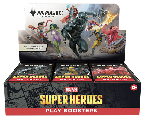 Marvel Super Heroes Play Booster Box