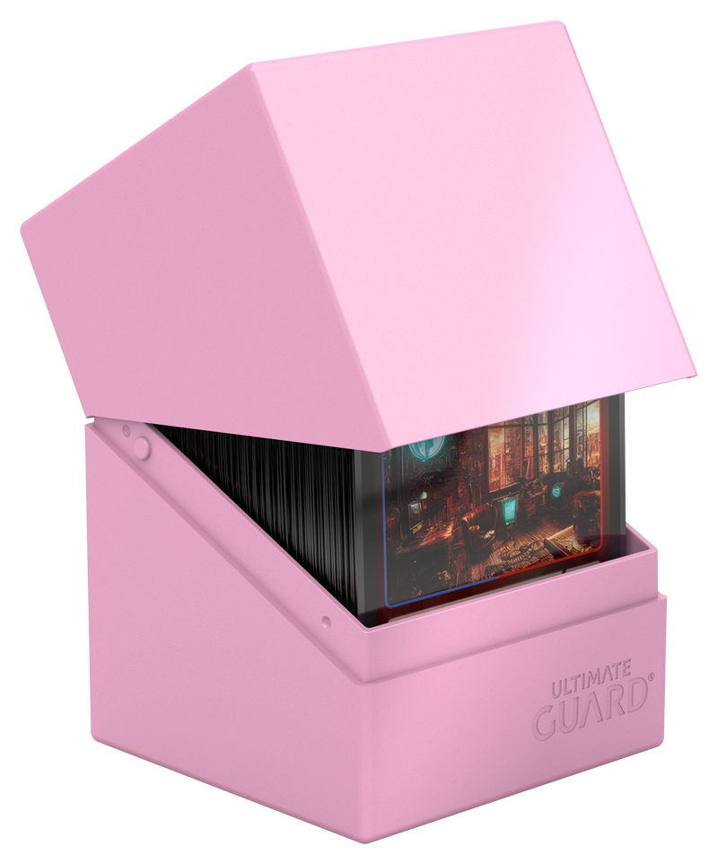Ultimate Guard - Deck Case Boulder 100+ Pastel Candy Pink