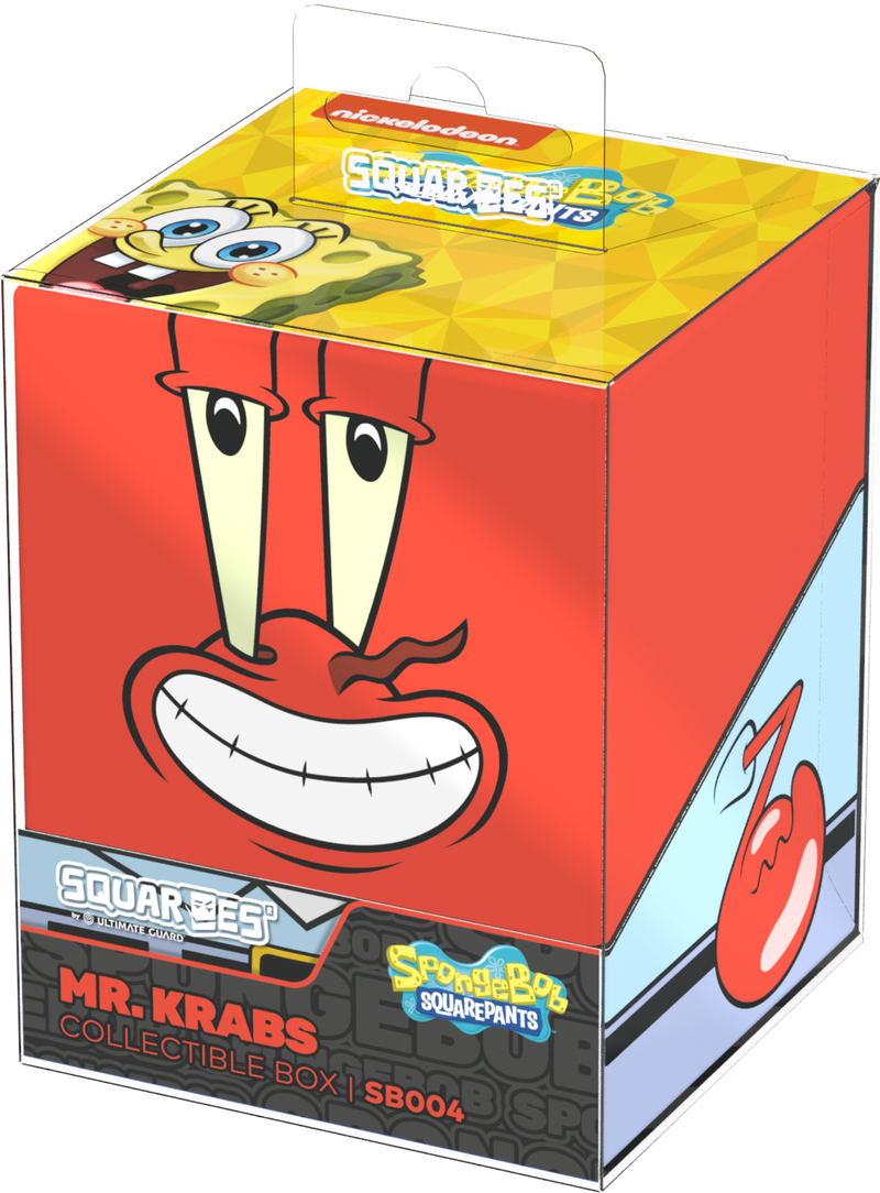 Squaroes Collectible Deck Box - Sponegbob: Mr. Krabs (Ultimate Guard)