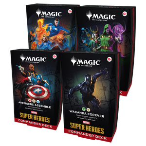 Marvel Super Heroes Commander decks