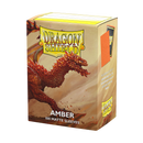 Dragon Shield: Standard 100ct Sleeves - Amber (Matte)