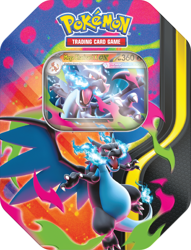 Mega Charizard X EX Tin