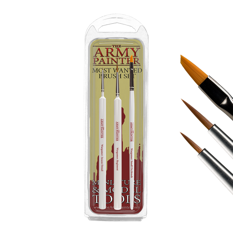 Wargamers Most Wanted Brushes