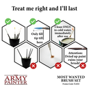 Wargamers Most Wanted Brushes