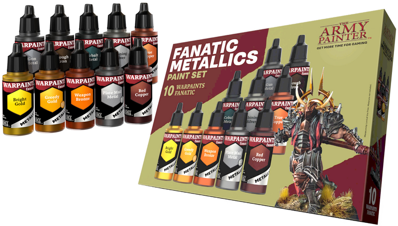 Army Painter: Warpaints Fanatic Metallics Paint Set
