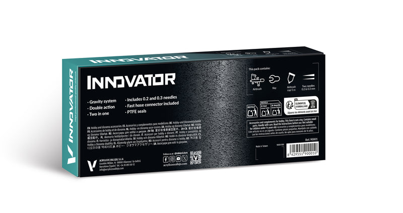 Innovator 2 in 1 Precision Airbrush: Vallejo