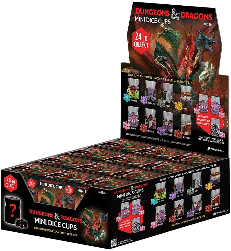 Dungeons & Dragons Mini Mystery Dice Cups