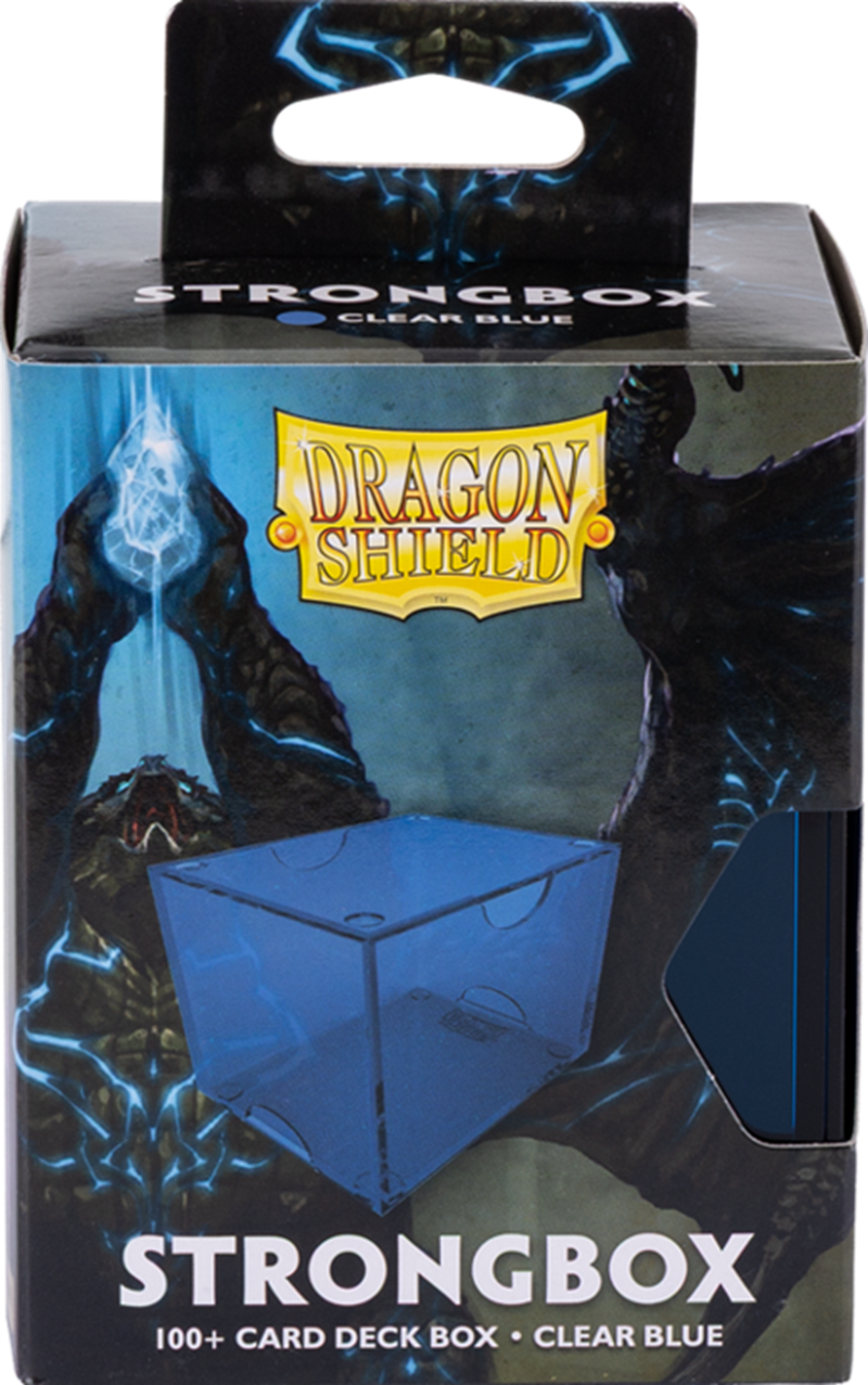 Dragon Shield Strongbox - Clear Blue