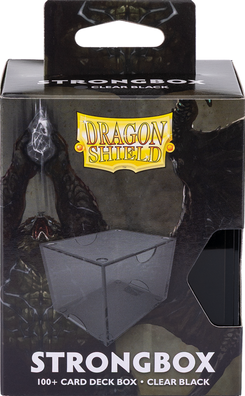 Dragon Shield Strongbox - Clear Black
