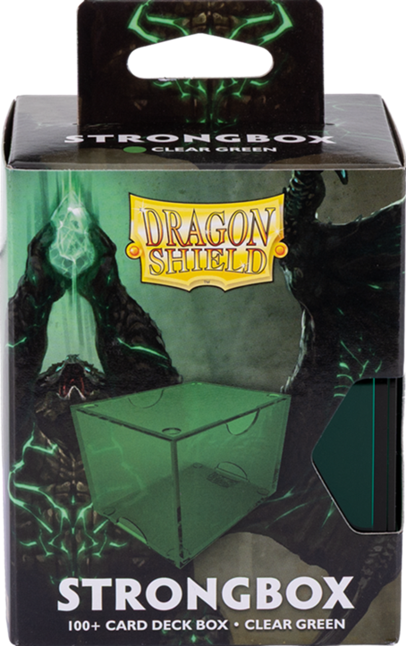 Dragon Shield Strongbox - Clear Green