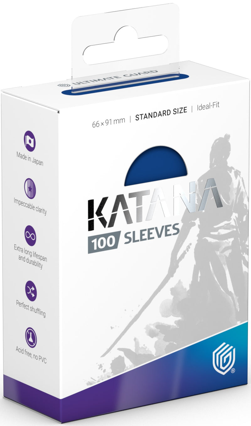 Ultimate Guard Katana - 100CT Standard Size - Blue Bird Sleeves