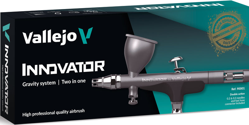 Innovator 2 in 1 Precision Airbrush: Vallejo