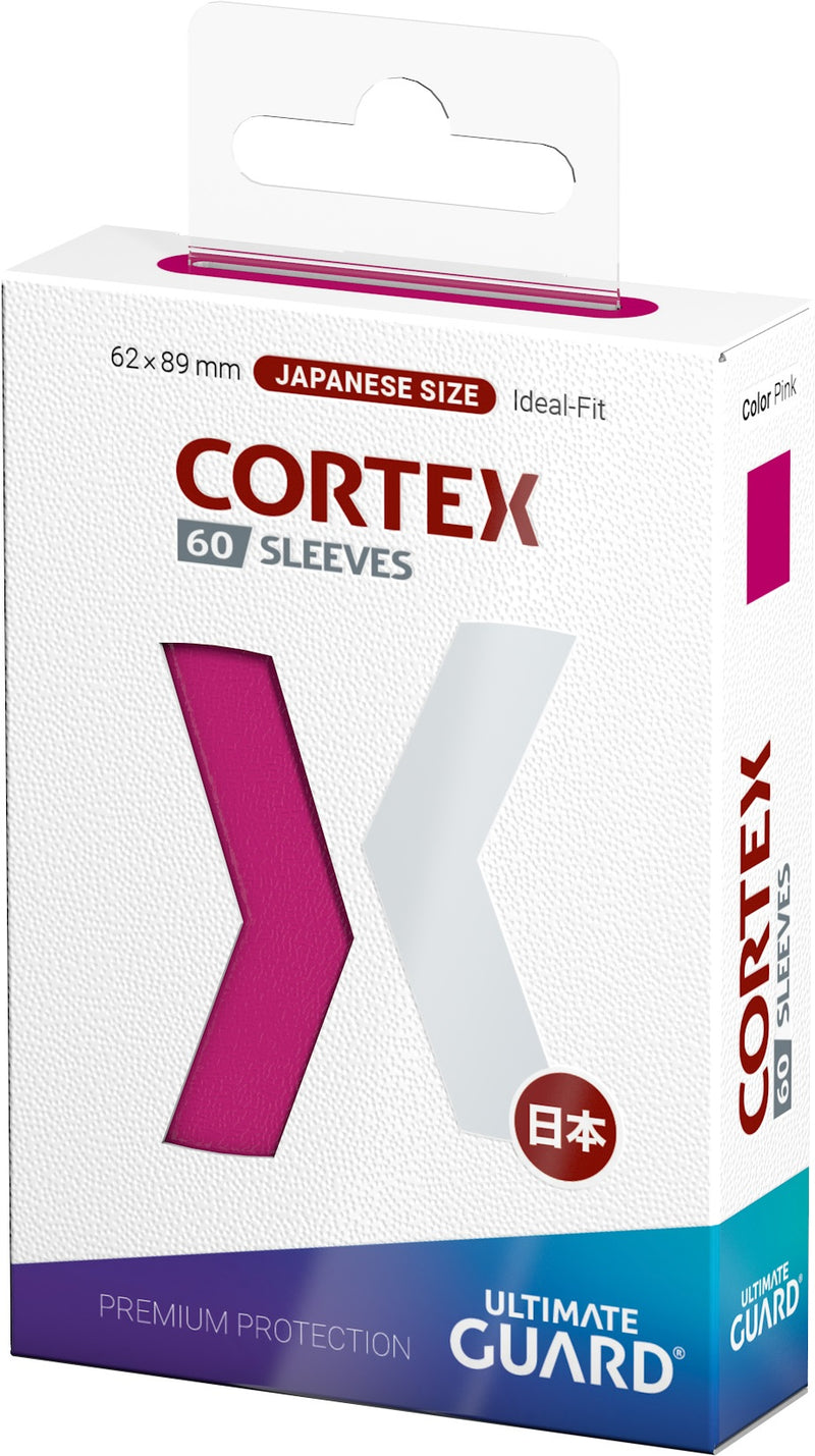 Ultimate Guard Cortex - 60CT Japanese Size - Pink Glossy Sleeves