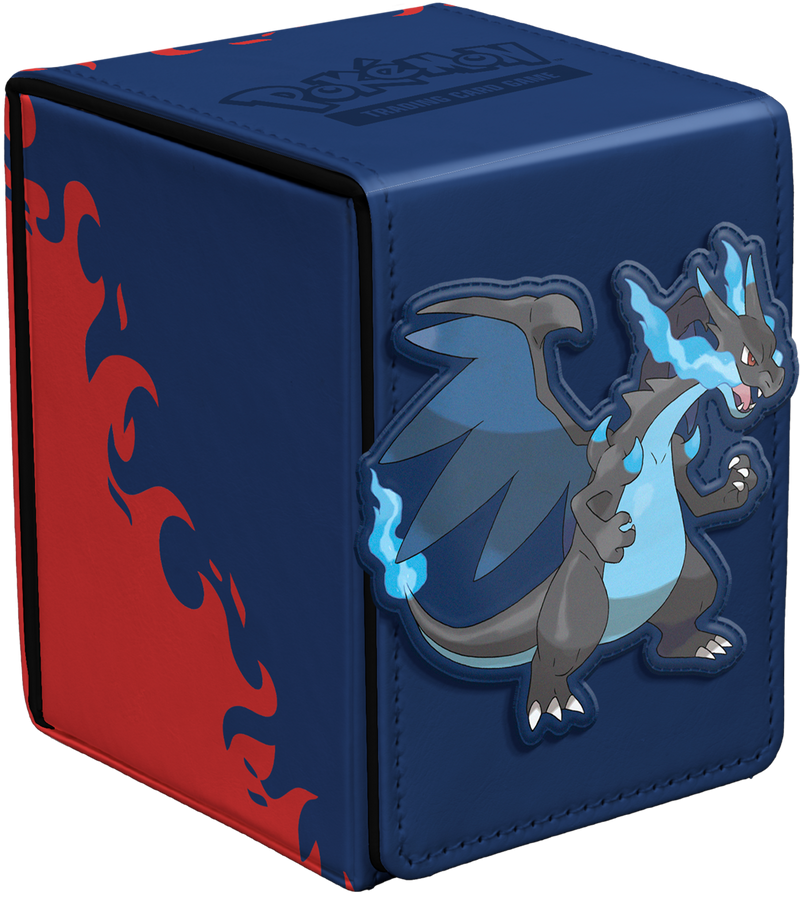 Alcove Flip Deck Box - Mega Charizard X (Ultra Pro)