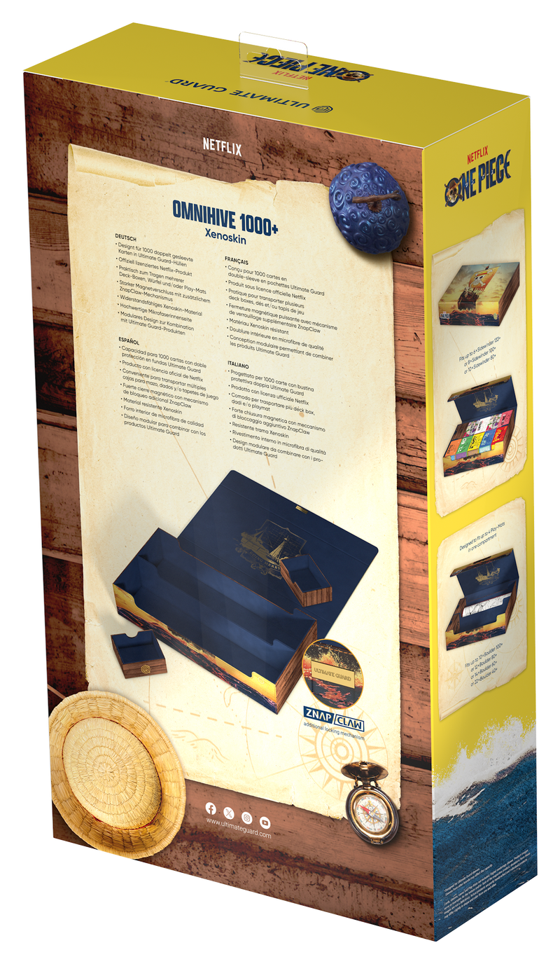 One Piece Omnihive 1000+ Deck Case (Netflix) (Ultimate Guard)