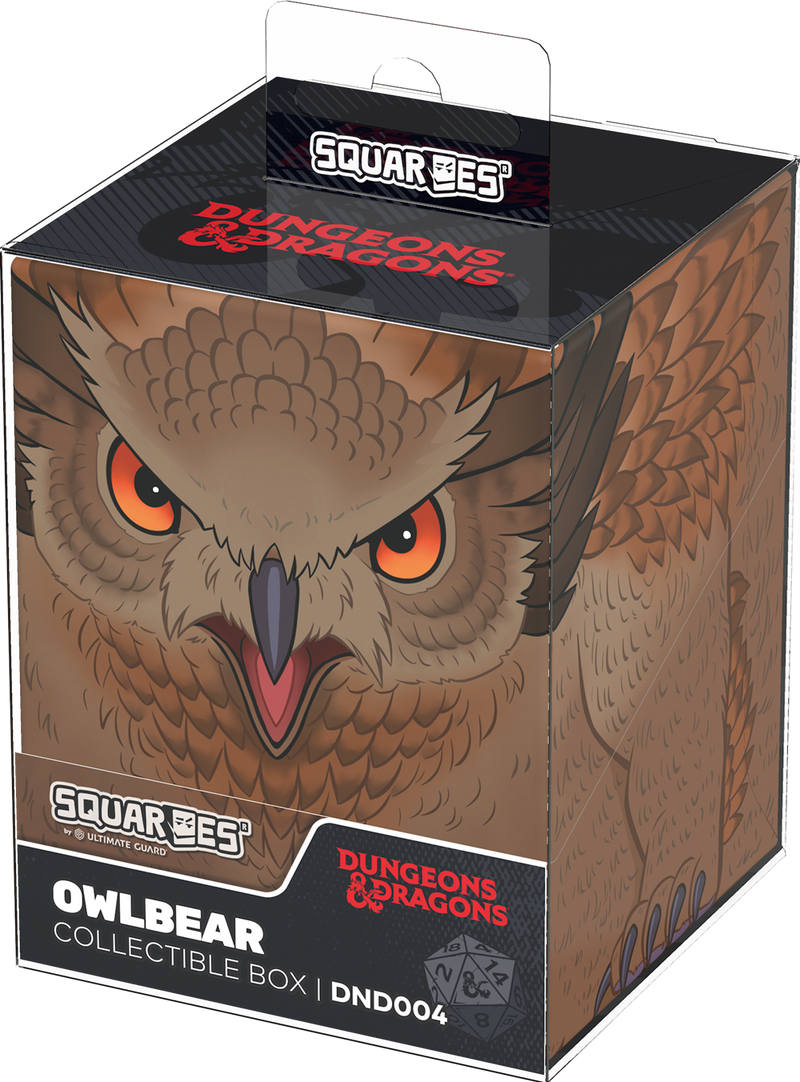 Squaroes Collectible Deck Box - Dungeons & Dragons: Owlbear (Ultimate Guard)