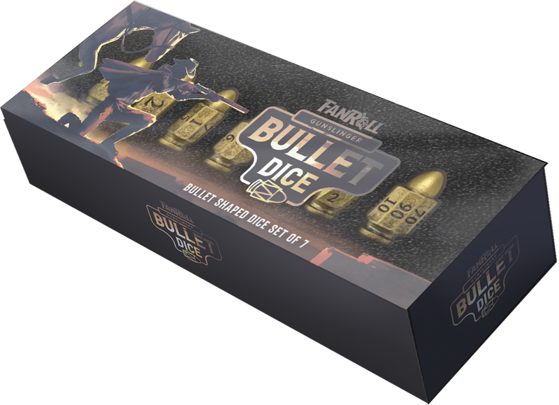 Gunslinger Bullet Dice - FanRoll