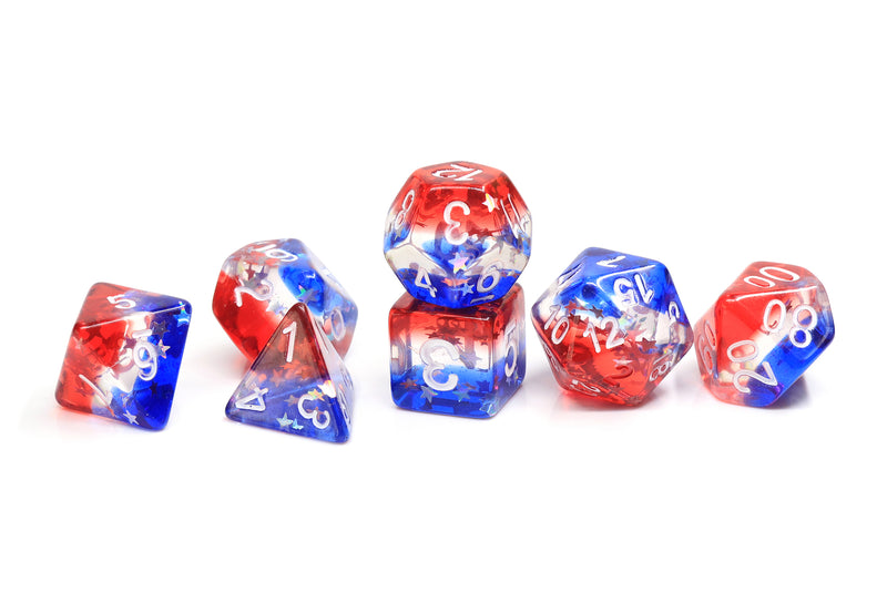 SD STAR SPANGLED BANNER 7-DIE SET - Sirius Dice