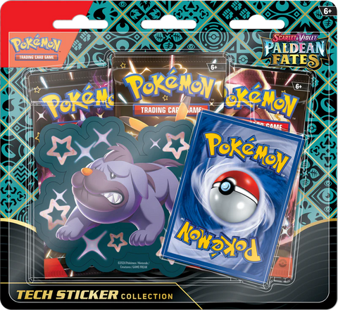 Scarlet & Violet: Paldean Fates - Tech Sticker Collection (Maschiff)