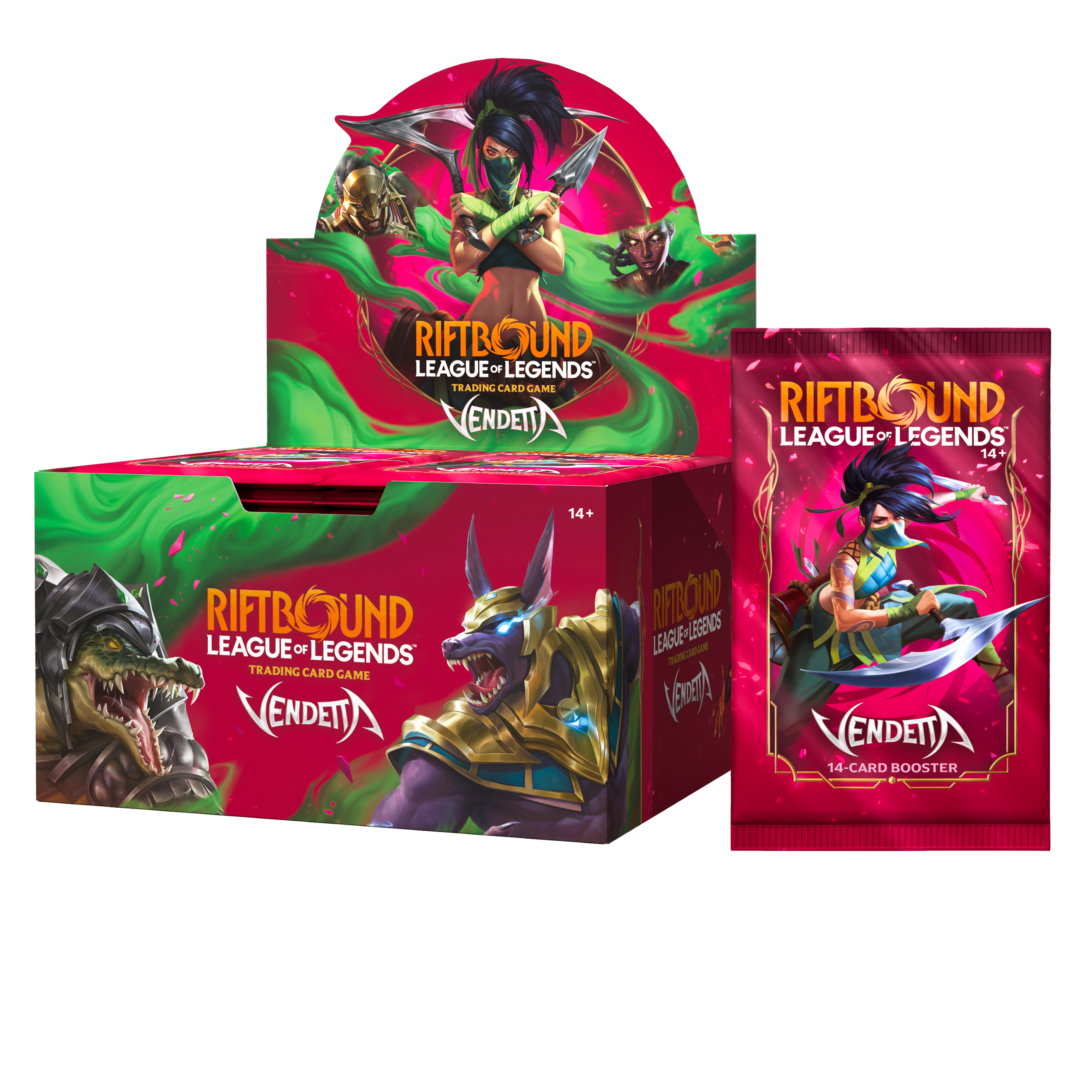 riftbound booster box canada Riftbound Vendetta Booster Box with 24 Packs Inside — GT Games