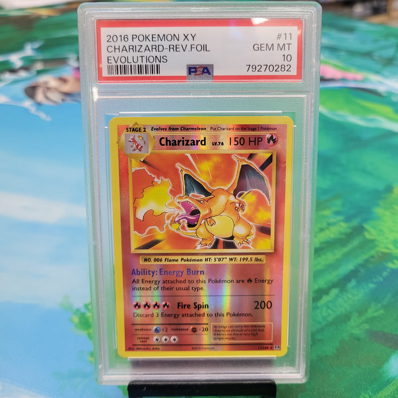 Charizard (11/108) [XY: Evolutions] - Graded