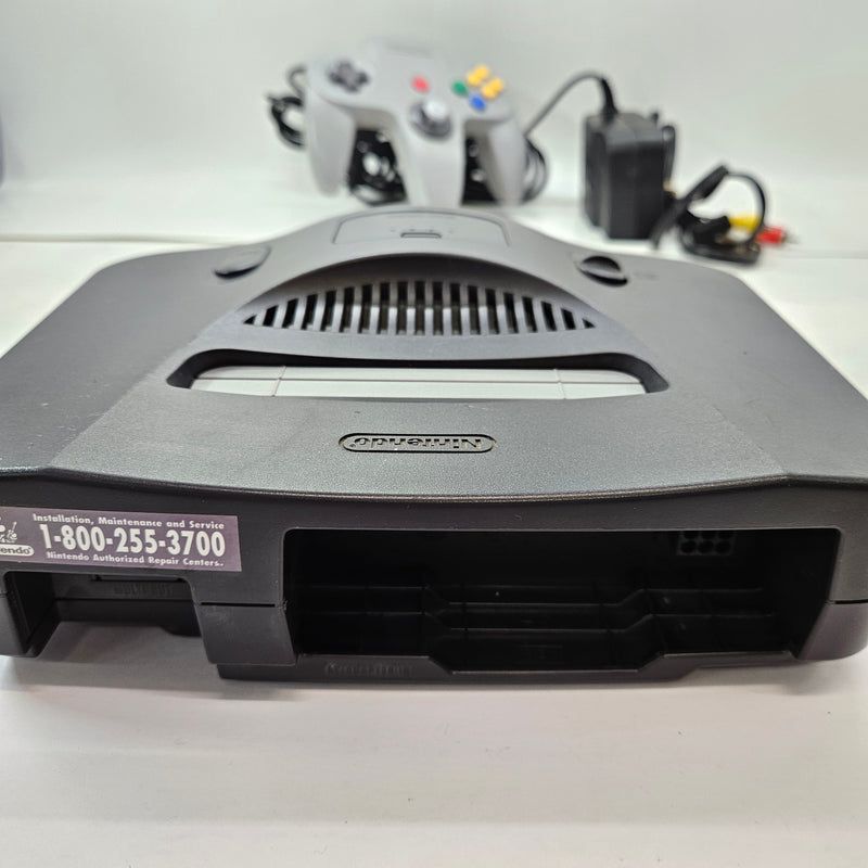 Nintendo 64 Console with Grey Controller - Tested and Ready to Play