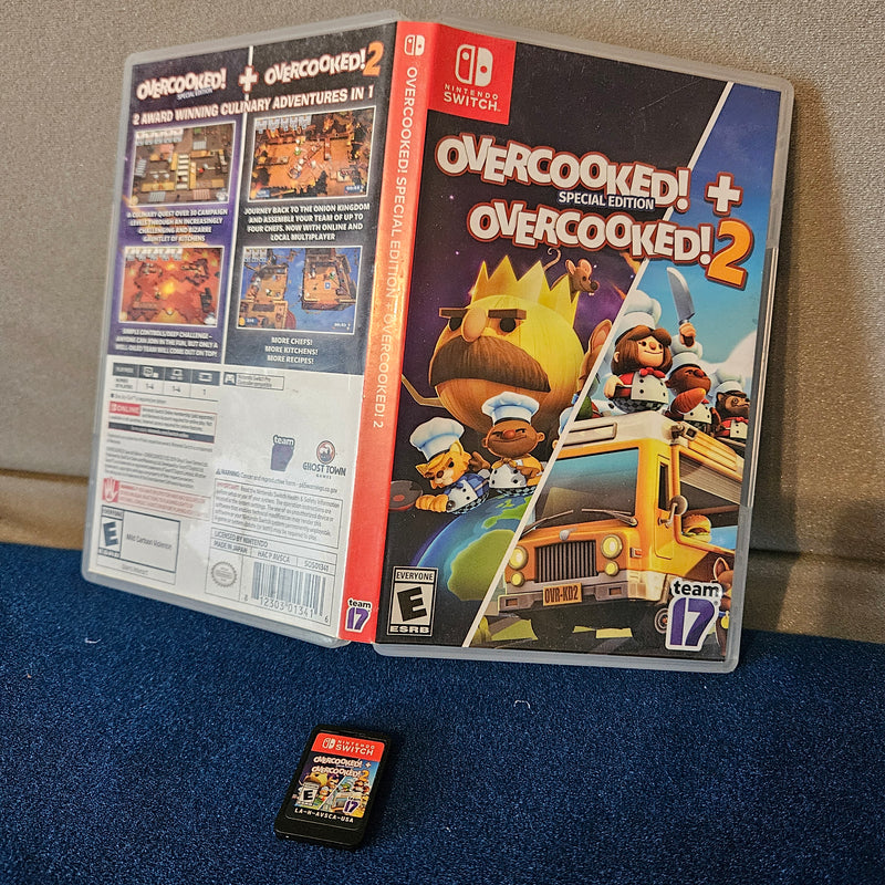 Overcooked + Overcooked 2 - Nintendo Switch