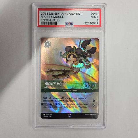 Mickey Mouse - Artful Rogue (Enchanted) (210/204) [The First Chapter] - Graded