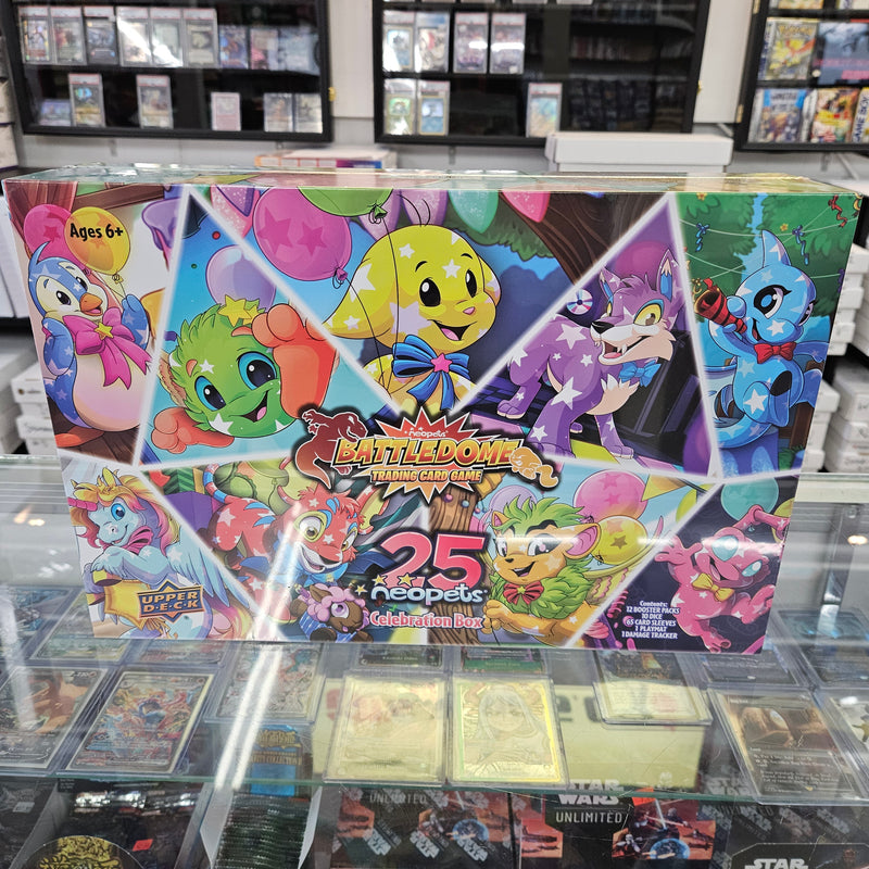 Neopets BATTLEDOME TCG 25TH ANNIVERSARY CELEBRATION BOX