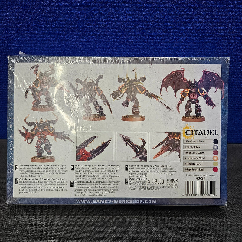 Chaos Space Marine Possessed (OLD Box Vintage) - Warhammer 40K (Still Sealed)