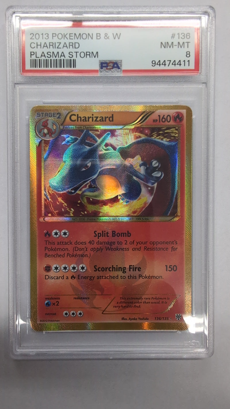 Charizard (136/135) [Black & White: Plasma Storm] - Graded